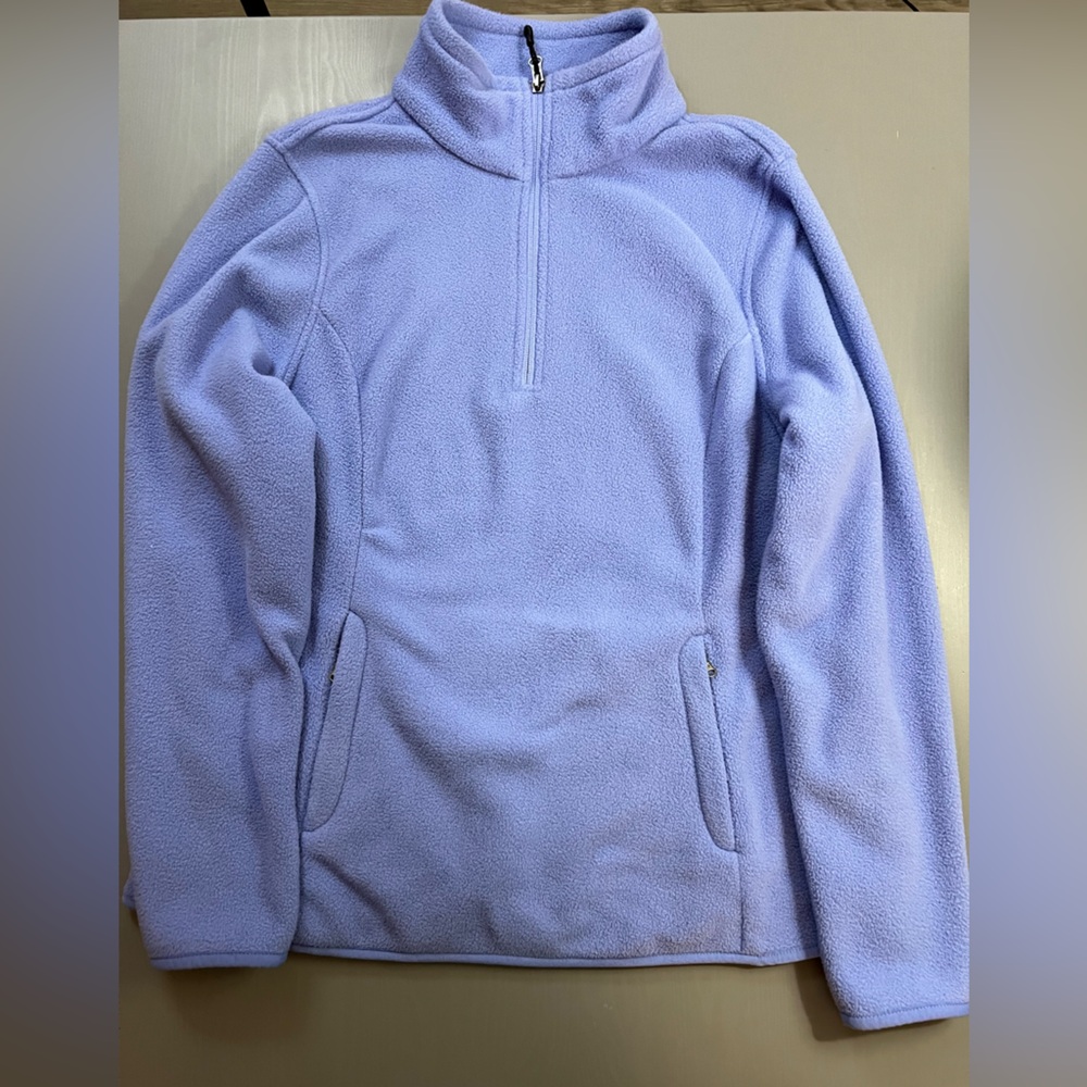 SUMMER SALE: Amazon Essentials Women's Fleece Two Pullovers - Purple and Orange - Picture 8 of 9